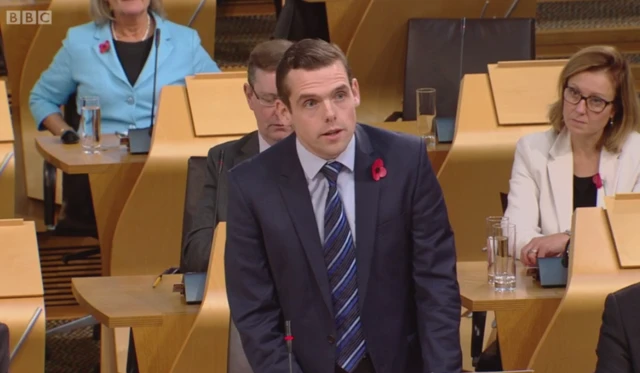 Conservative MSP Douglas Ross