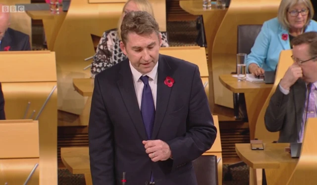 Scottish government MSP Brian Whittle