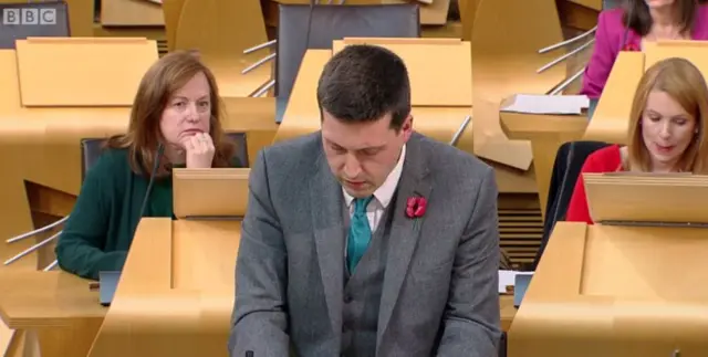 Employability Minister Jamie Hepburn