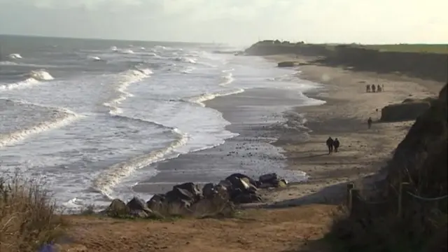 Sea at Happisburgh