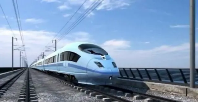 HS2 train image