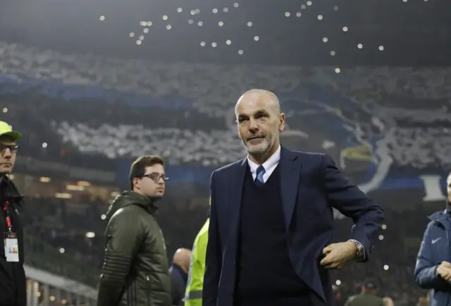 Inter Milan coach Stefano Pioli