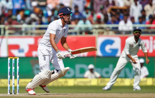 England's Alastair Cook