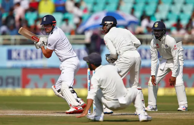 England's Alastair Cook