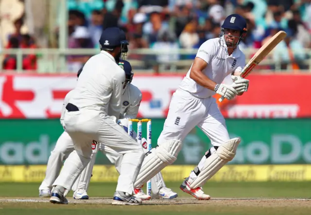 England's Alastair Cook