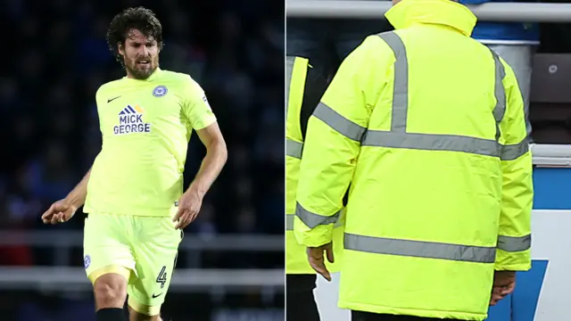 Michael Bostwick and Northampton Town Steward