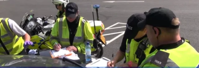 Police carrying out checks