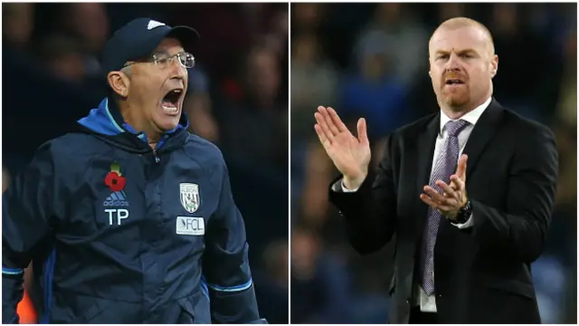 Tony Pulis and Sean Dyche