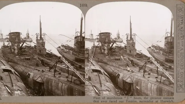 U-boats at Harwich