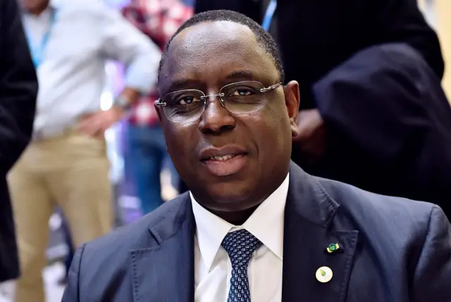 President Macky Sall of Senegal