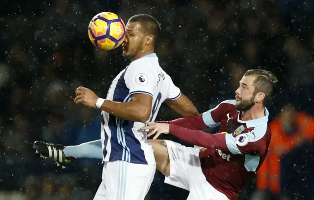 Salomon Rondon in action