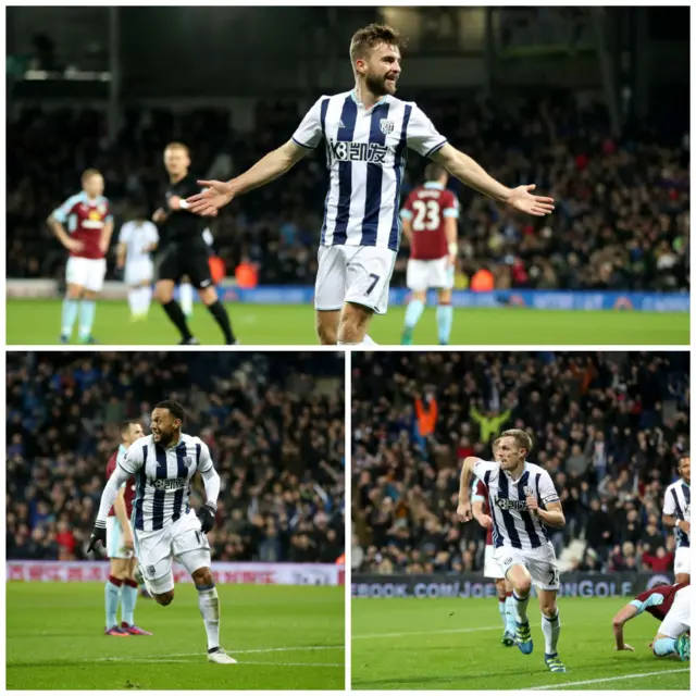 Clockwise from top: James Morrison, Darren Fletcher and Matt Phillips