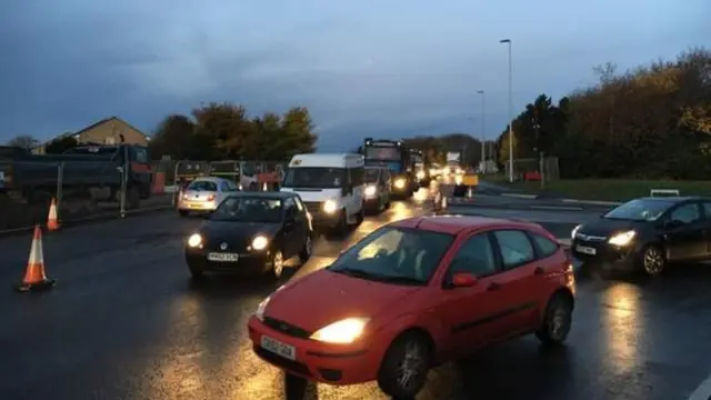 Traffic in Bradley Stoke