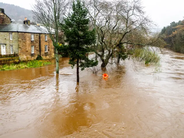 Flood in Rothbury