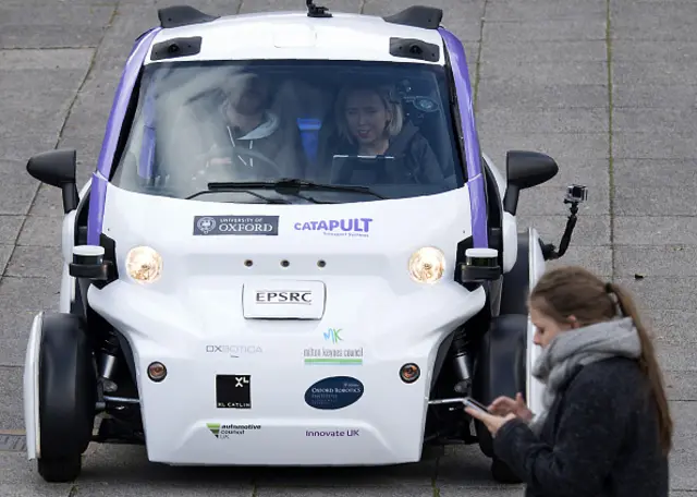 Driverless car trial