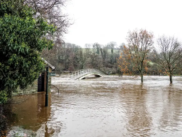 Flood in Rothbury