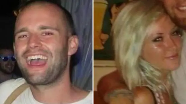 Brogan Warren (right), 21, Sam Kay (left), 26