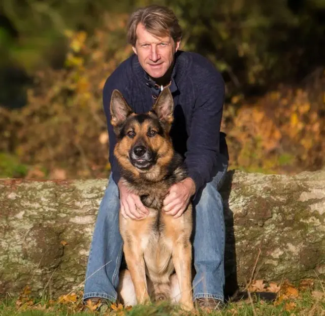 PC Clive Warncken with Nero