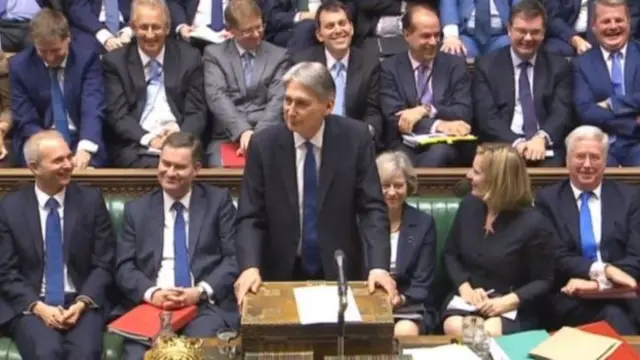 Philip Hammond in the House of Commons