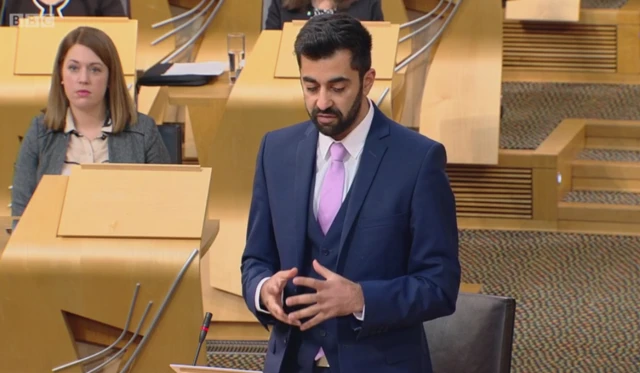 Transport Minister Humza Yousaf