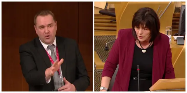 Social security sinister challenges Neil Findlay