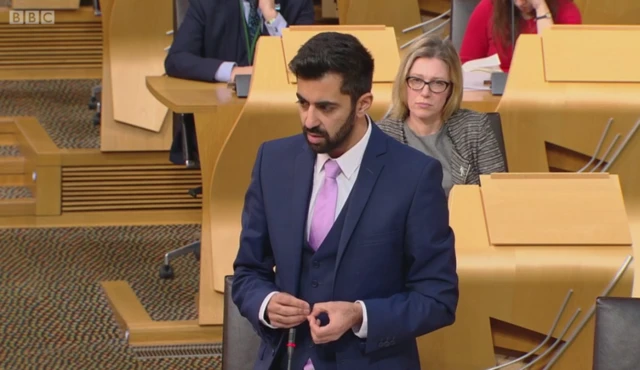 Transport Minister Humza Yousaf