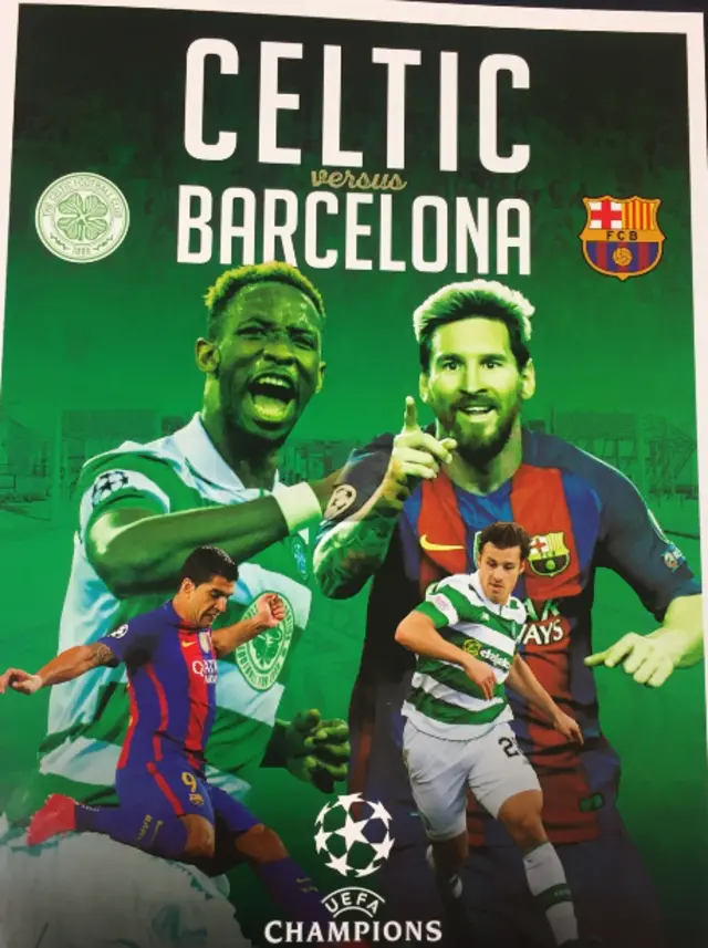 Tonight's match programme cover