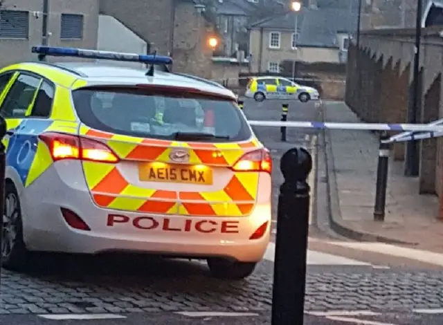 Police in Fair Street, Cambridge