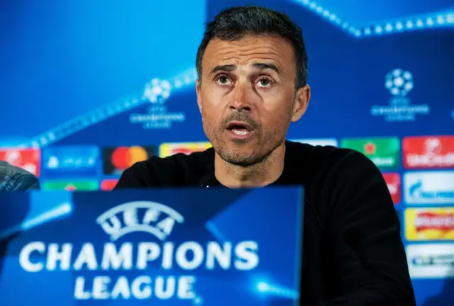 Barcelona manager Luis Enrique