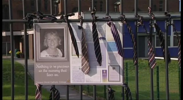 Ties and memorial