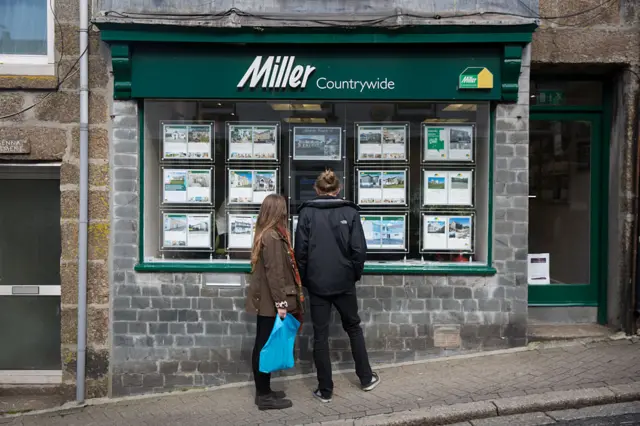 Countrywide shop window