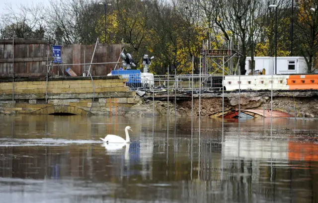 Tadcaster Bridge repairs