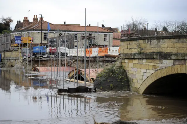 Tadcaster Bridge repairs