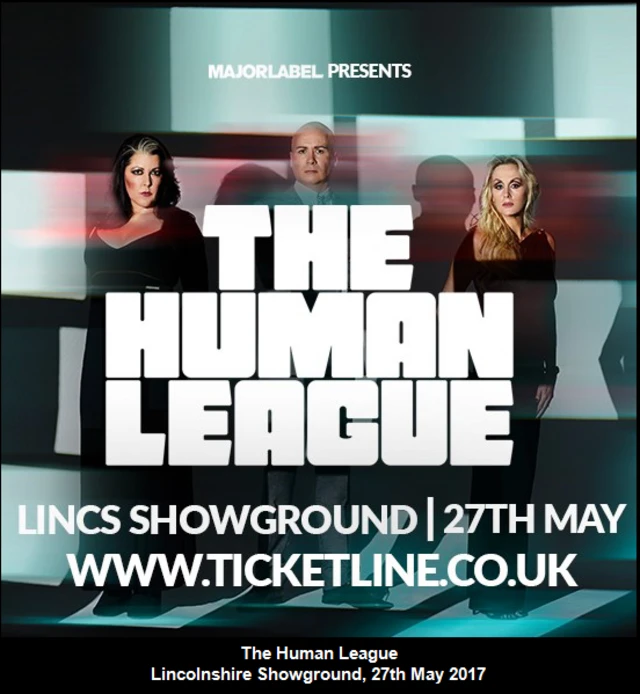 Human League flyer