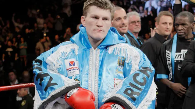 Ricky Hatton of England