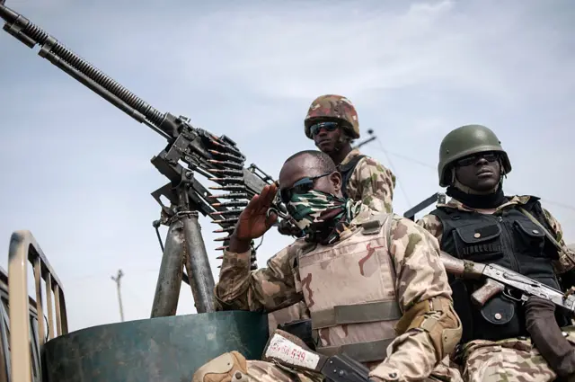 Nigerian troops