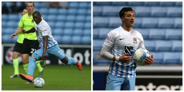 Marvin Sordell and Jamie Sterry