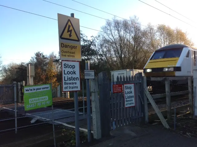 Needham Market Gipsy Lane crossing