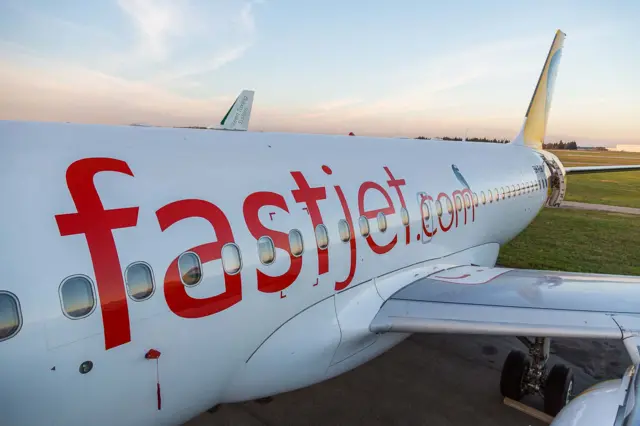 Fastjet plane