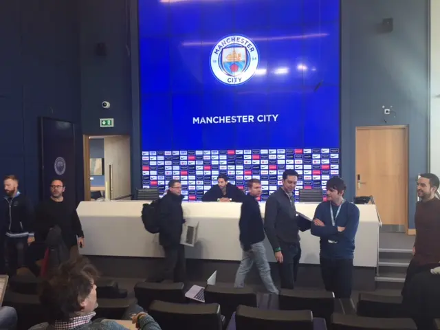 Manchester City news conference