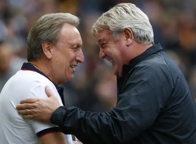 Neil Warnock and Steve Bruce