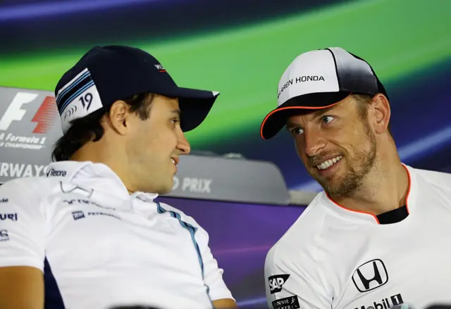 Massa and Button