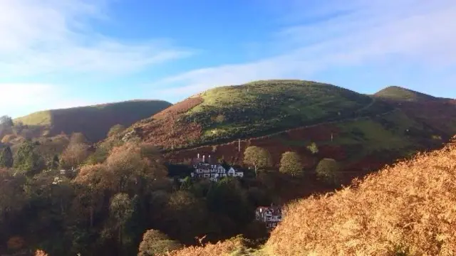 Hills around Church Stretton