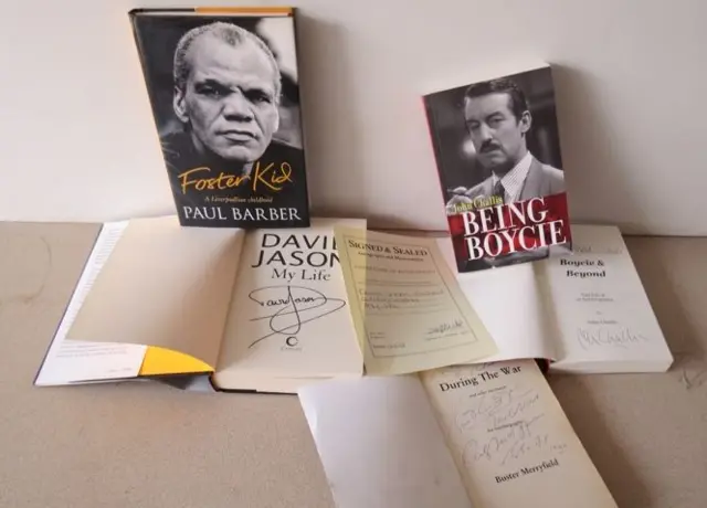 Autobiographies bearing signatures