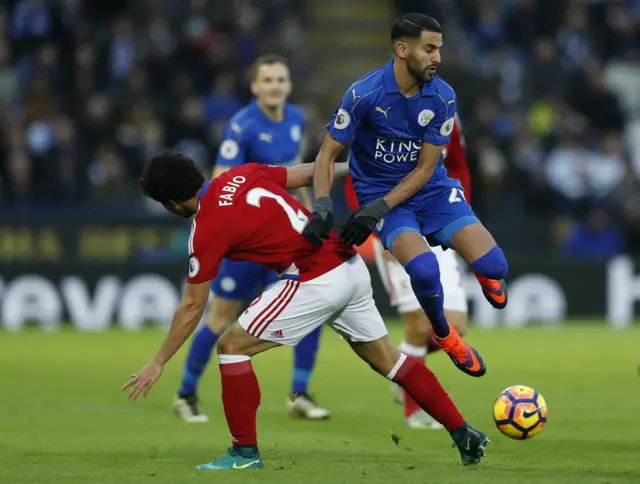 Mahrez and Fabio