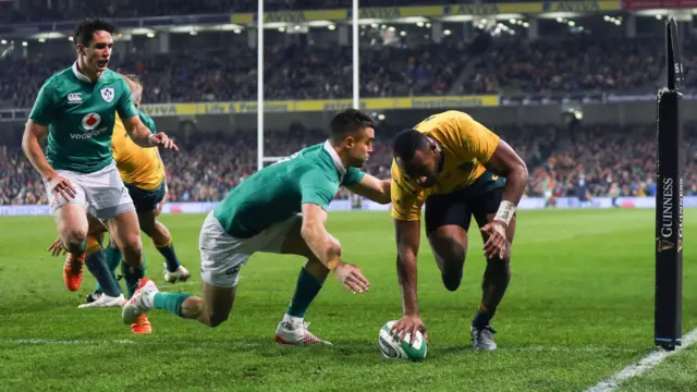 Australia's Tevita Kuridrani