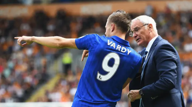 Jamie Vardy, Claudio Ranieri