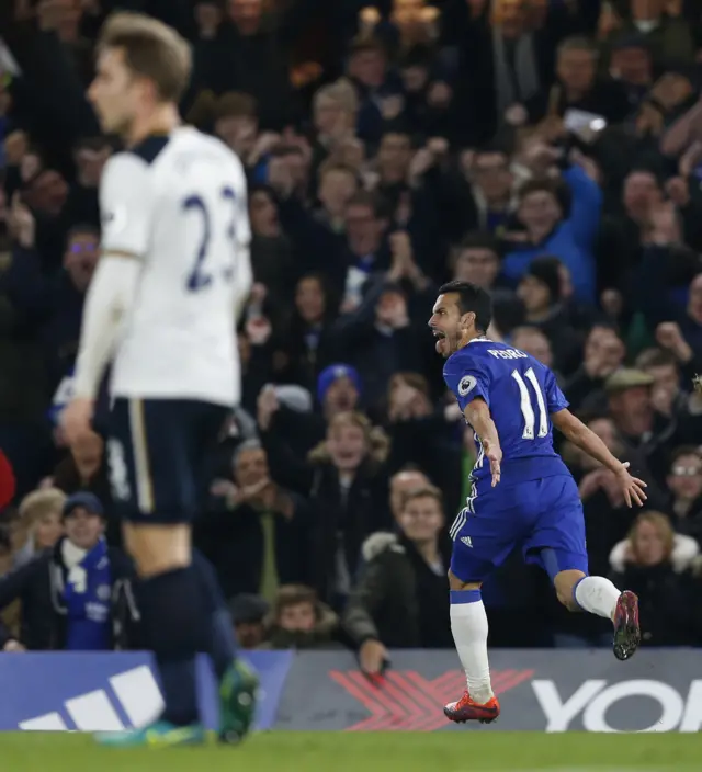 Pedro celebrates