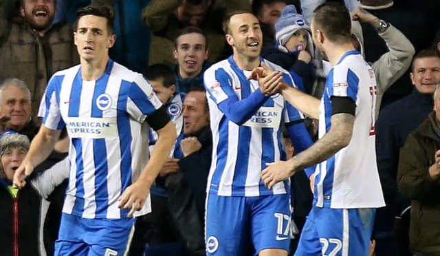 Glenn Murray celebrates