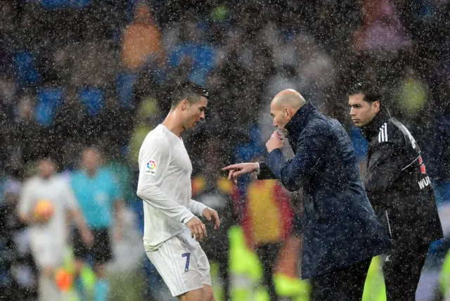 Cristiano Ronaldo & Zinedine Zidane